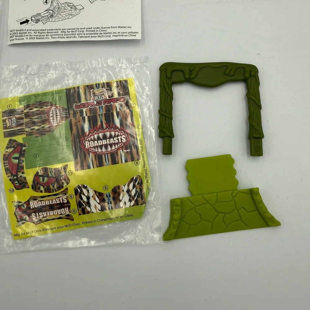 Hot Wheels Highway 35 World Race McDonald's Happy Meal‎ #5 Missing Piece